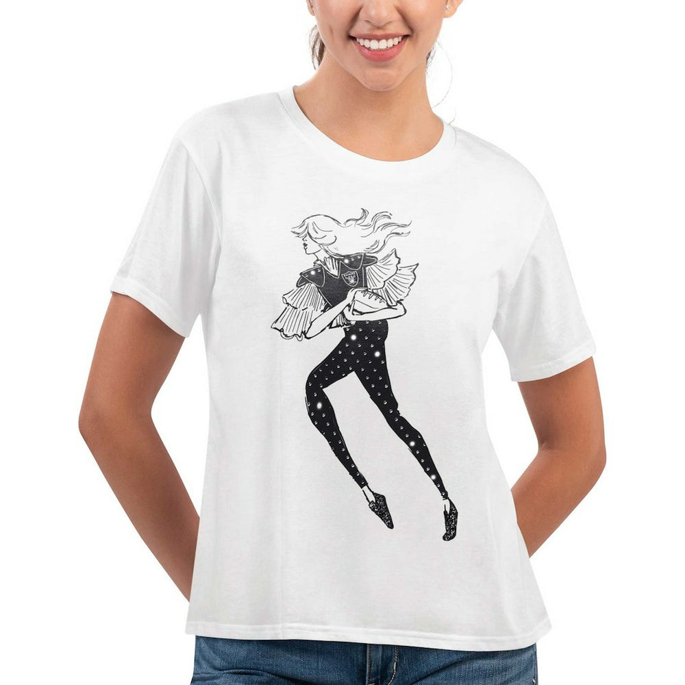 Las Vegas Raiders  G-III 4Her by Carl Banks Women's Play The Ball T-Shirt