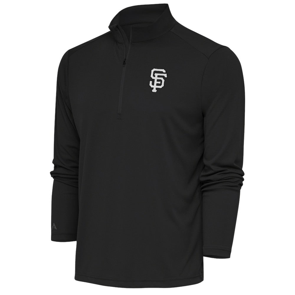San Francisco Giants Antigua Metallic Tribute Quarter-Zip Top | MLB Sale