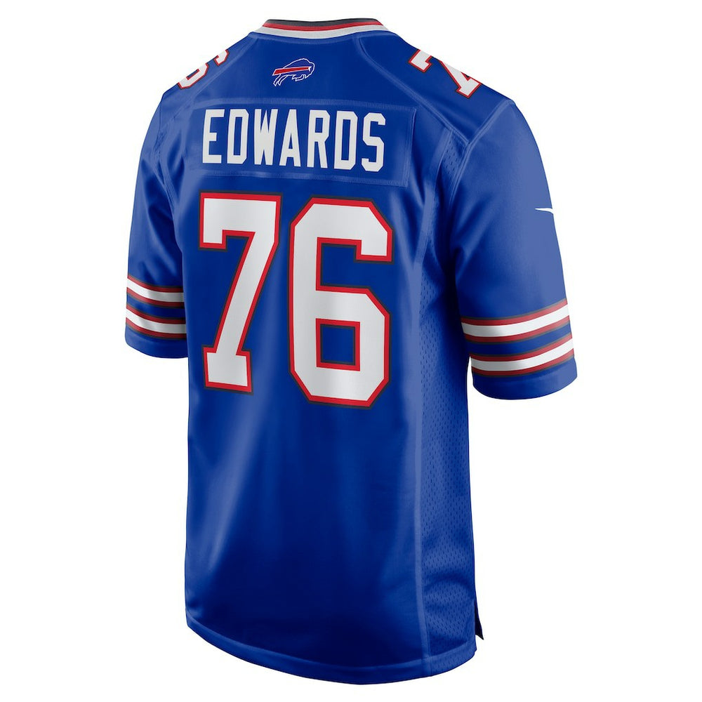 Buffalo Bills Nike David Edwards  Game Jersey