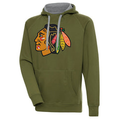 Chicago Blackhawks Antigua Victory Pullover Hoodie Online
