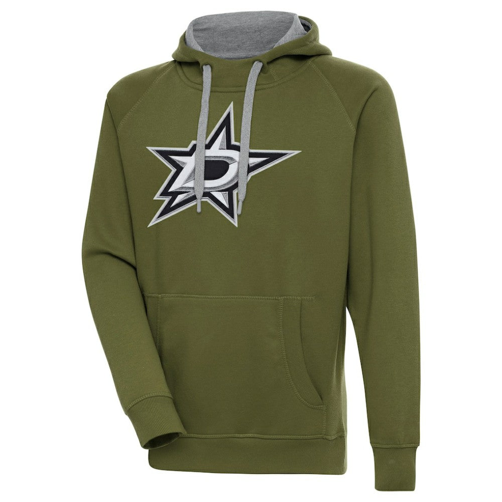 Dallas Stars Antigua Victory Pullover Hoodie On Sale