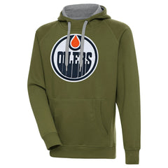 Edmonton Oilers Antigua Victory Pullover Hoodie Outlet