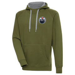 Edmonton Oilers Antigua Victory Pullover Hoodie Outlet