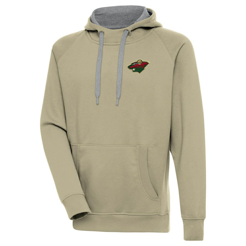 Minnesota Wild Antigua Victory Pullover Hoodie On Sale