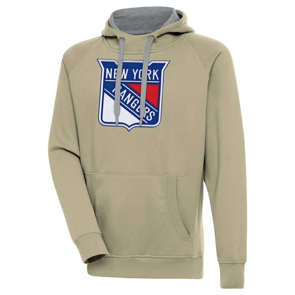 New York Rangers Antigua Victory Pullover Hoodie For Sale