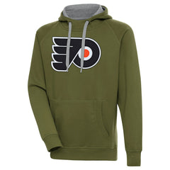 Philadelphia Flyers Antigua Victory Pullover Hoodie On Sale