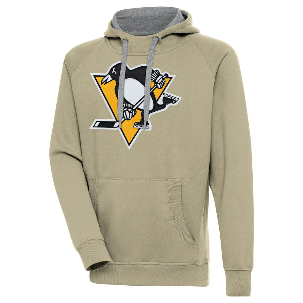 Pittsburgh Penguins Antigua Victory Pullover Hoodie On Sale