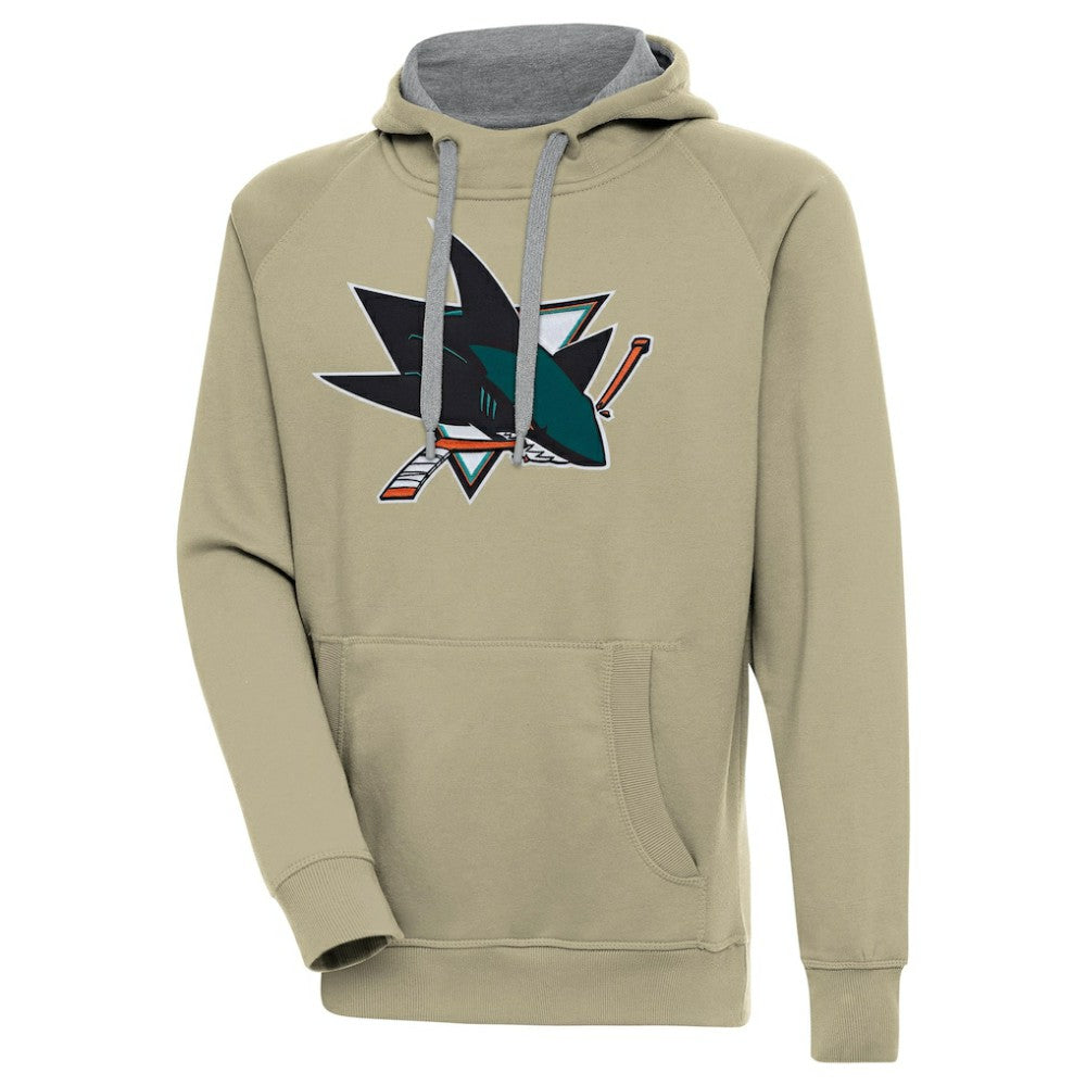 San Jose Sharks Antigua Victory Pullover Hoodie Outlet