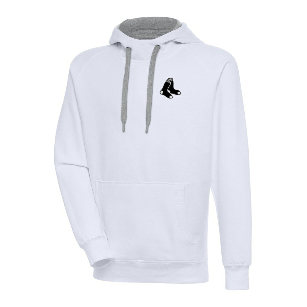 Boston Red Sox Antigua Metallic Victory Pullover Hoodie | MLB US