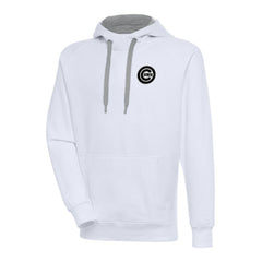 Chicago Cubs Antigua Metallic Victory Pullover Hoodie | MLB Shop