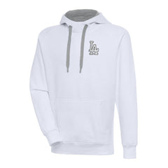 Los Angeles Dodgers Antigua Metallic Victory Pullover Hoodie | MLB Shop