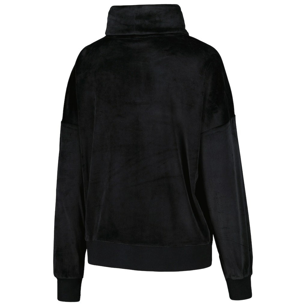 Carolina Panthers  DKNY Sport Women's Deliliah Rhinestone Funnel Neck Pullover Sweatshirt