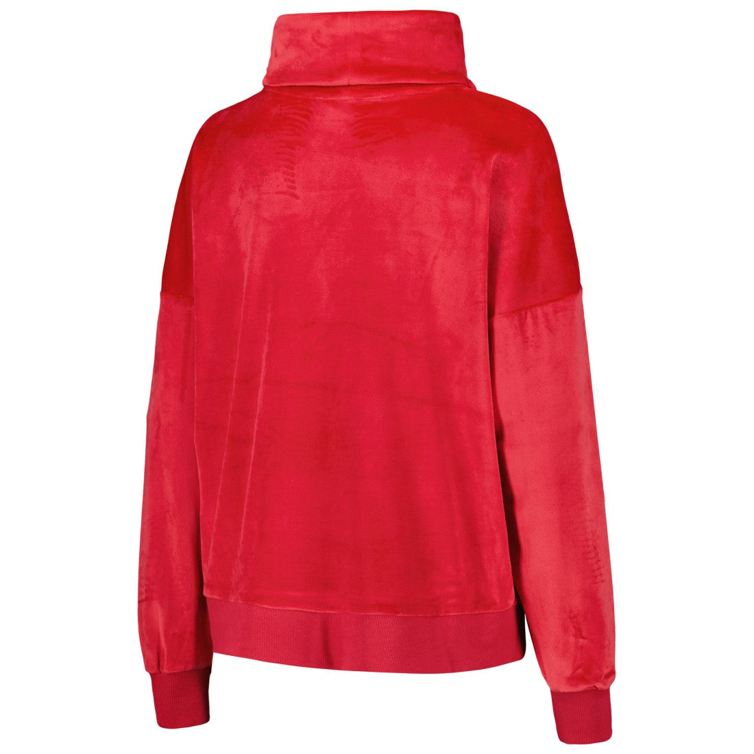 Tampa Bay Buccaneers  DKNY Sport Women's Deliliah Rhinestone Funnel Neck Pullover Sweatshirt