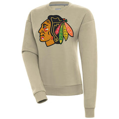 Chicago Blackhawks Antigua Women's Victory Pullover Sweatshirt Sale