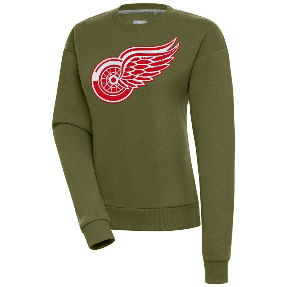 Detroit Red Wings Antigua Women's Victory Pullover Sweatshirt Online