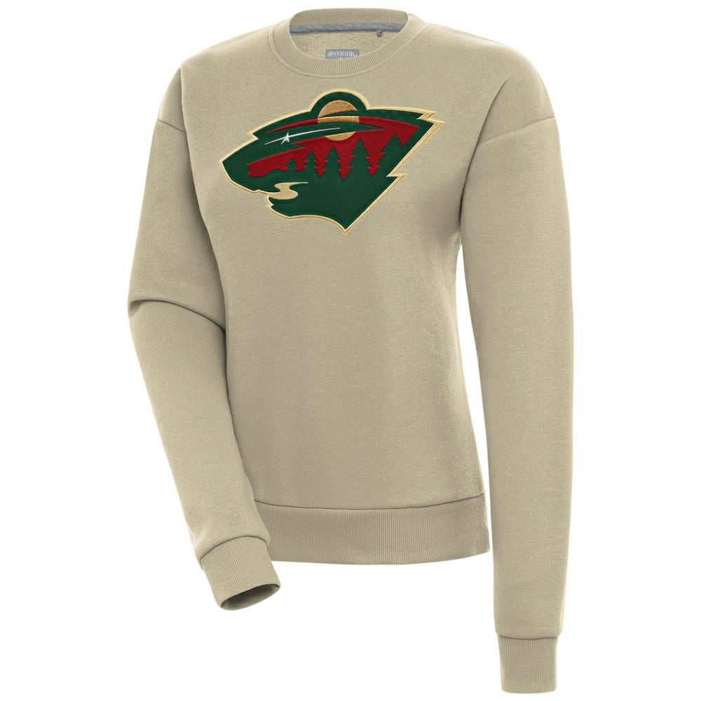 Minnesota Wild Antigua Women's Victory Pullover Sweatshirt Discount
