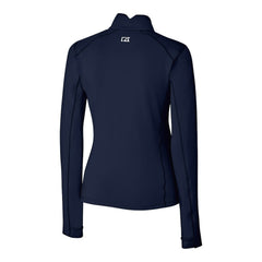 Los Angeles Angels Cutter & Buck Women's DryTec Traverse Stretch Quarter-Zip Pullover Top | MLB Outlet