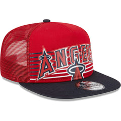 Los Angeles Angels New Era Speed Golfer Trucker Snapback Hat | MLB On Sale
