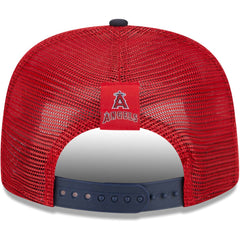 Los Angeles Angels New Era Speed Golfer Trucker Snapback Hat | MLB On Sale