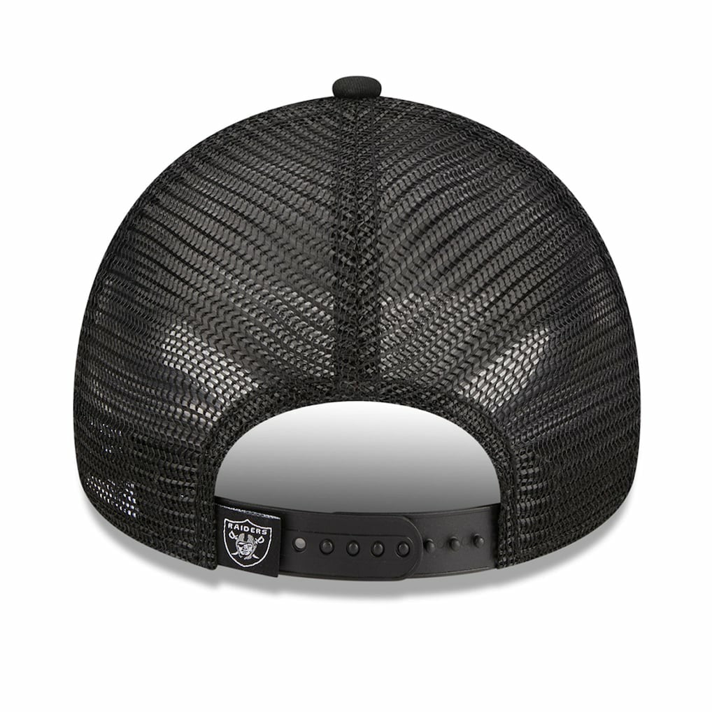Las Vegas Raiders New Era Women's McGee Trucker 9FORTY Adjustable Hat