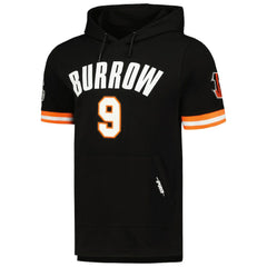 Cincinnati Bengals  Joe Burrow  Pro Standard Player Name & Number Hoodie T-Shirt
