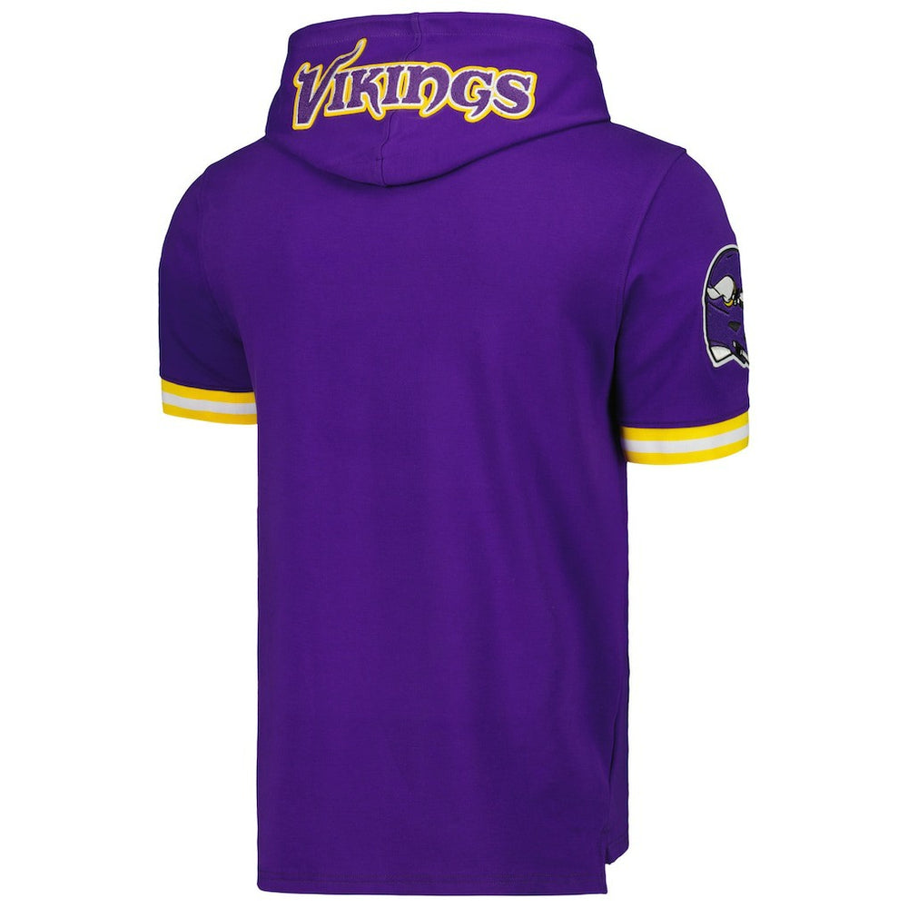 Minnesota Vikings  Justin Jefferson  Pro Standard Player Name & Number Hoodie T-Shirt