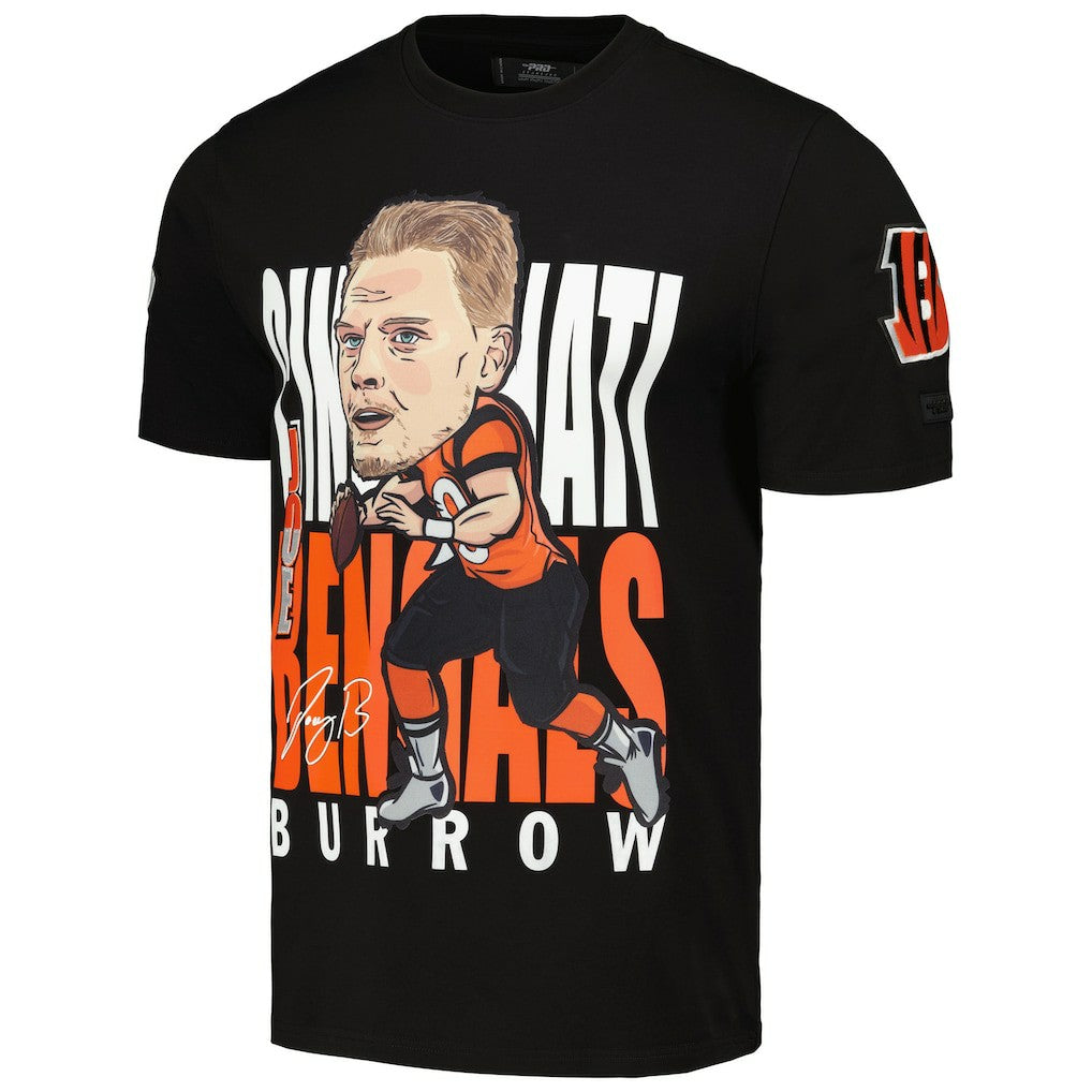 Cincinnati Bengals  Joe Burrow  Pro Standard Avatar Remix Player Graphic T-Shirt