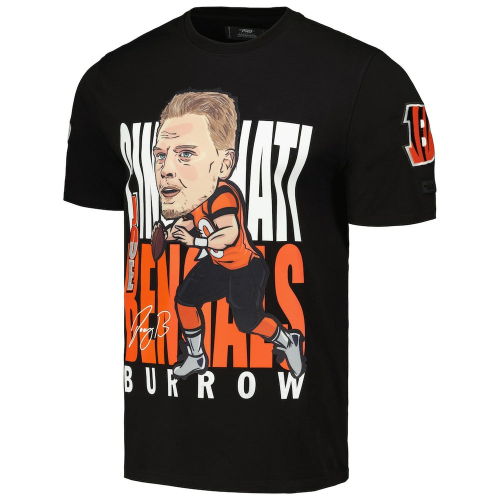 Cincinnati Bengals  Joe Burrow  Pro Standard Avatar Remix Player Graphic T-Shirt