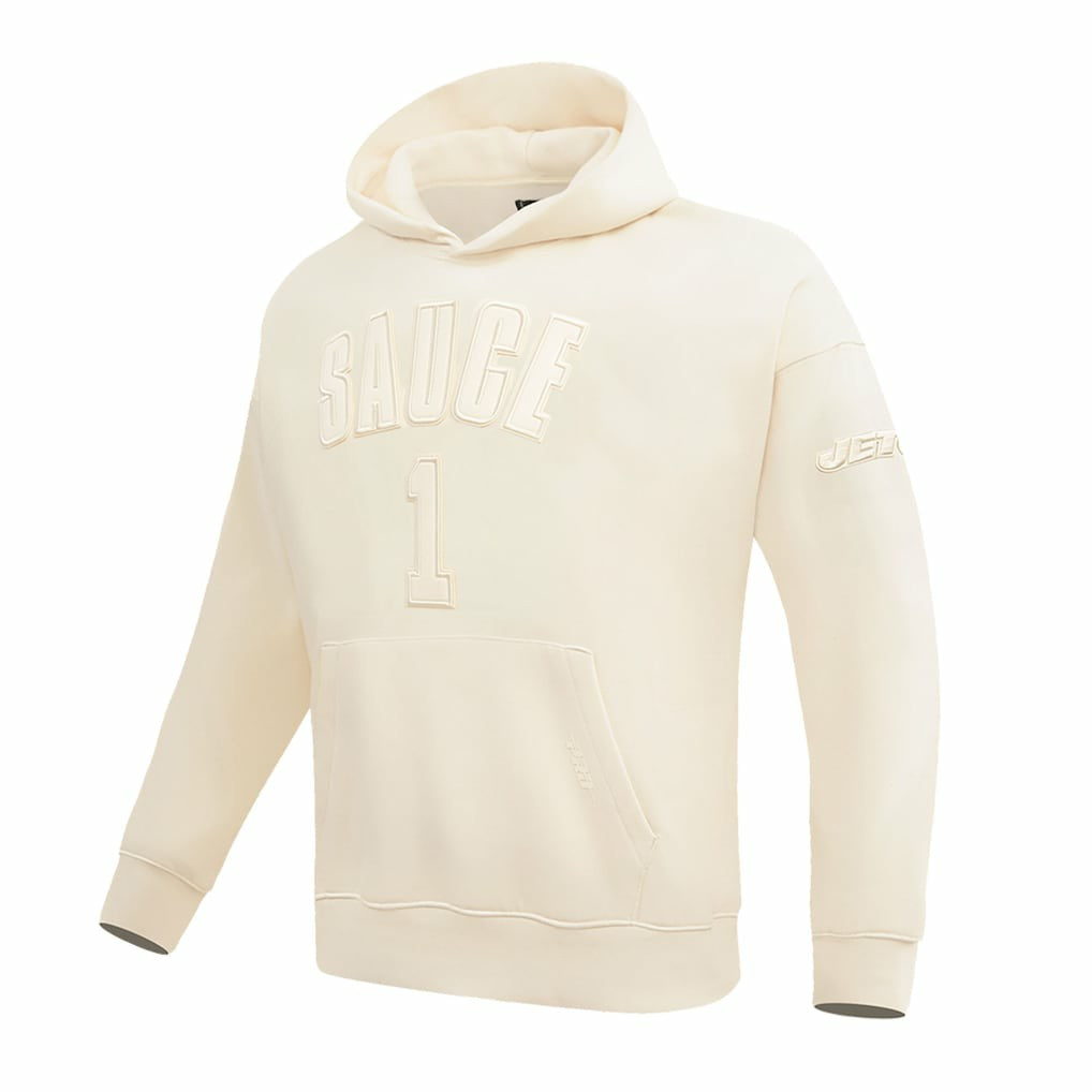 New York Jets  Ahmad Sauce Gardner  Pro Standard Player Name & Number Pullover Hoodie