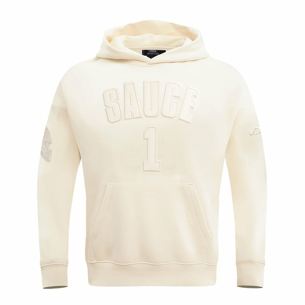 New York Jets  Ahmad Sauce Gardner  Pro Standard Player Name & Number Pullover Hoodie