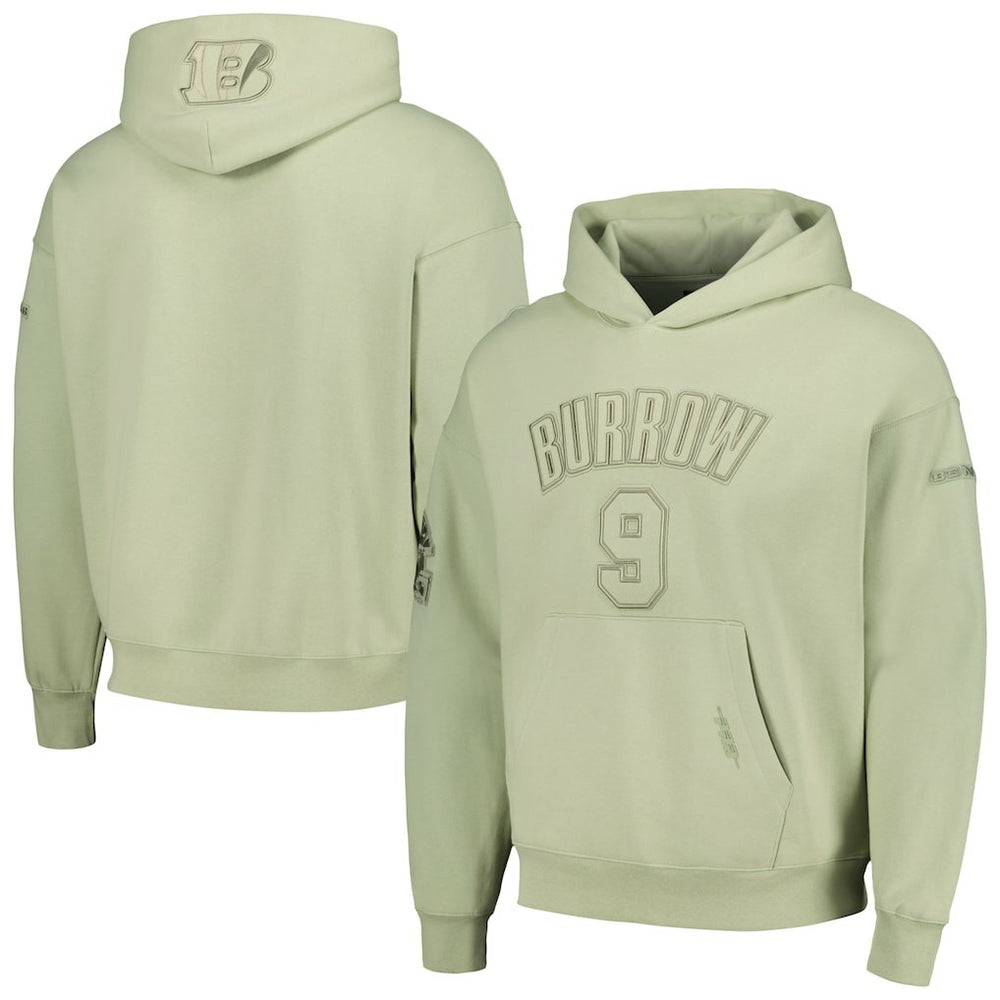 Cincinnati Bengals  Joe Burrow  Pro Standard Player Name & Number Pullover Hoodie