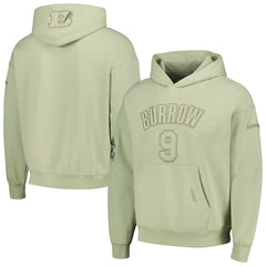 Cincinnati Bengals  Joe Burrow  Pro Standard Player Name & Number Pullover Hoodie
