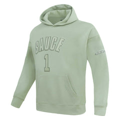 New York Jets  Ahmad Sauce Gardner  Pro Standard Player Name & Number Pullover Hoodie