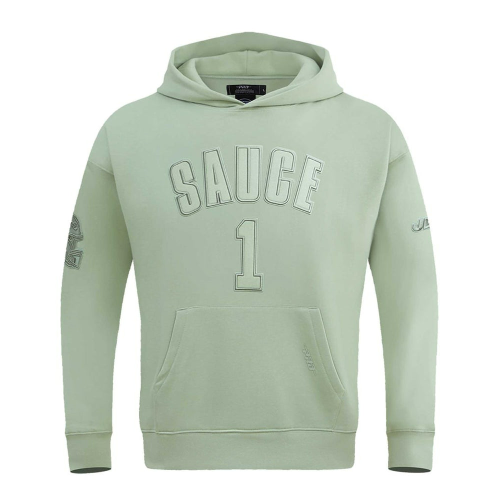 New York Jets  Ahmad Sauce Gardner  Pro Standard Player Name & Number Pullover Hoodie
