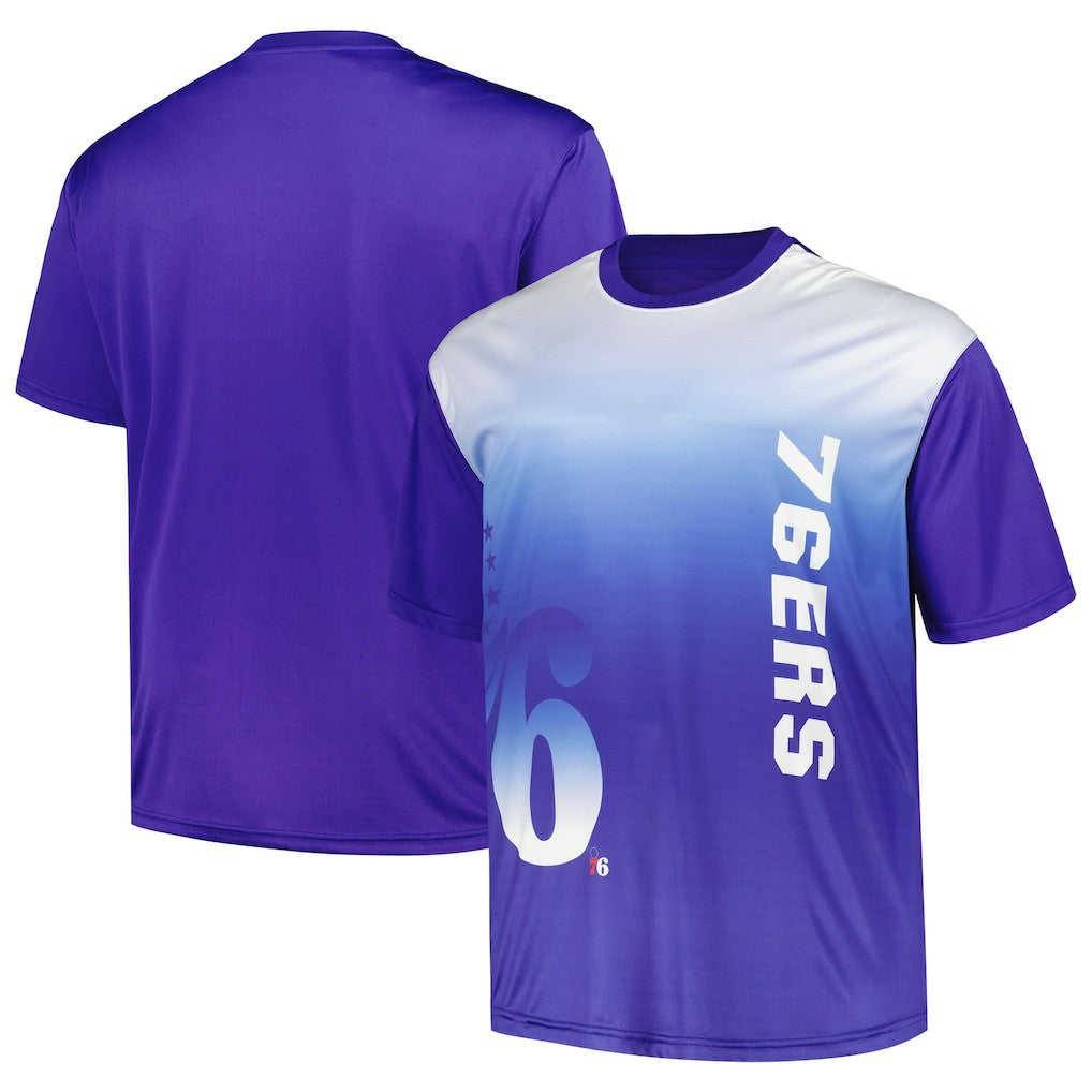 Philadelphia 76ers Big & Tall Sublimated T-Shirt Online