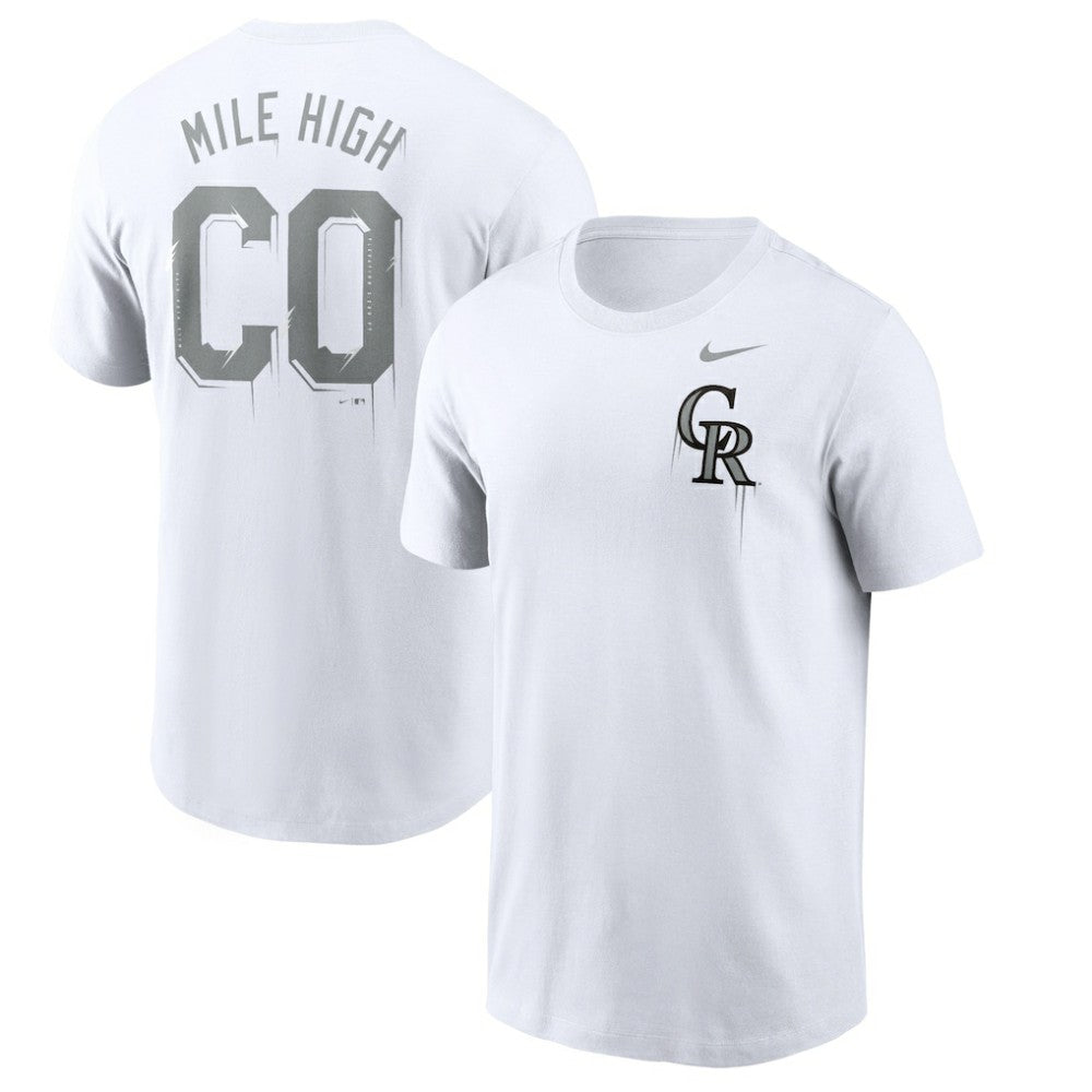 Colorado Rockies Nike Mile High Hometown T-Shirt | MLB US