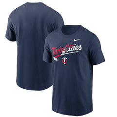 Minnesota Twins Nike Twin Cities Snow Hometown T-Shirt | MLB New