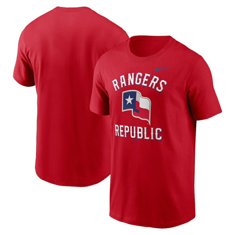 Texas Rangers Nike Lone Star Flag Hometown T-Shirt | MLB Sale
