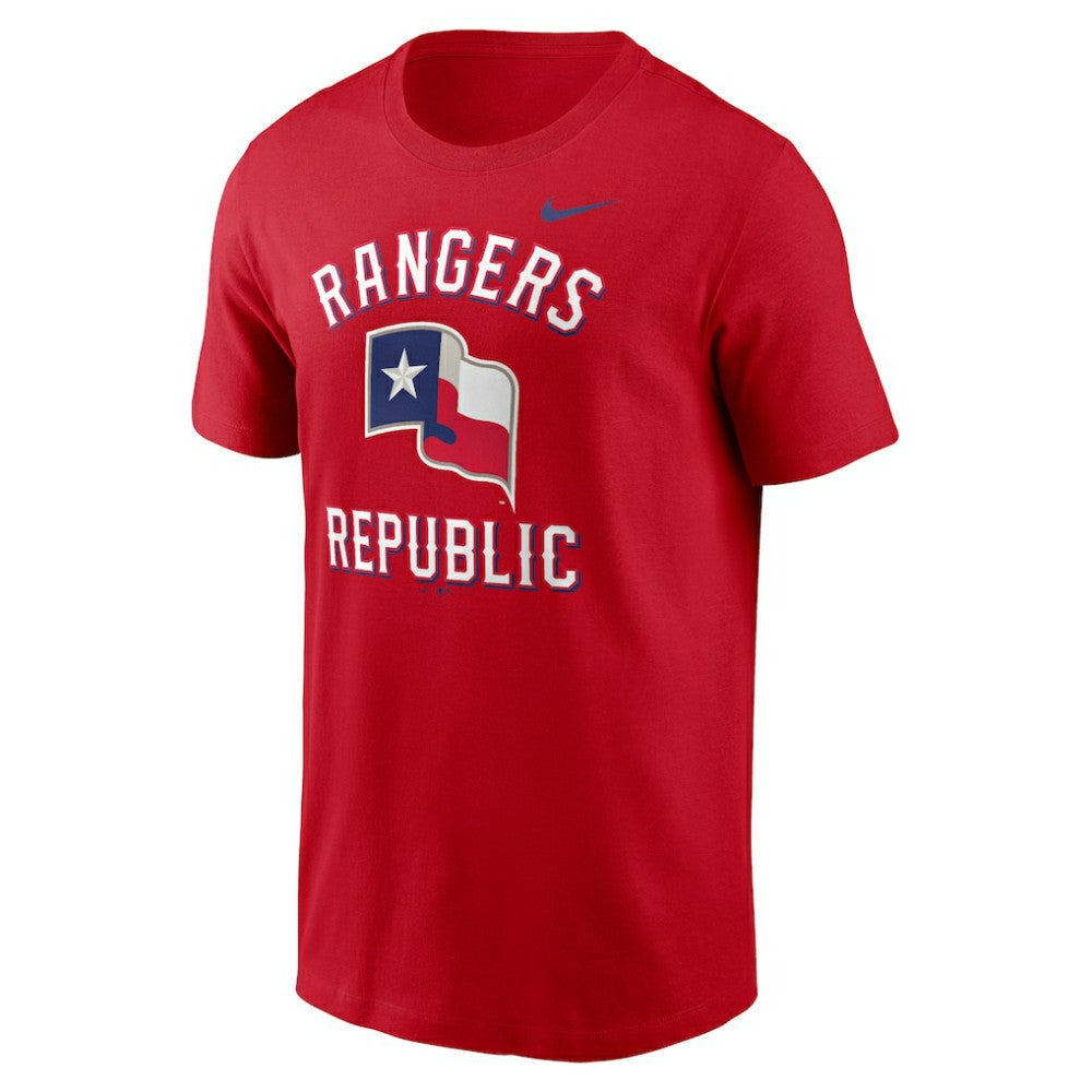 Texas Rangers Nike Lone Star Flag Hometown T-Shirt | MLB Sale