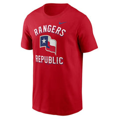 Texas Rangers Nike Lone Star Flag Hometown T-Shirt | MLB Sale