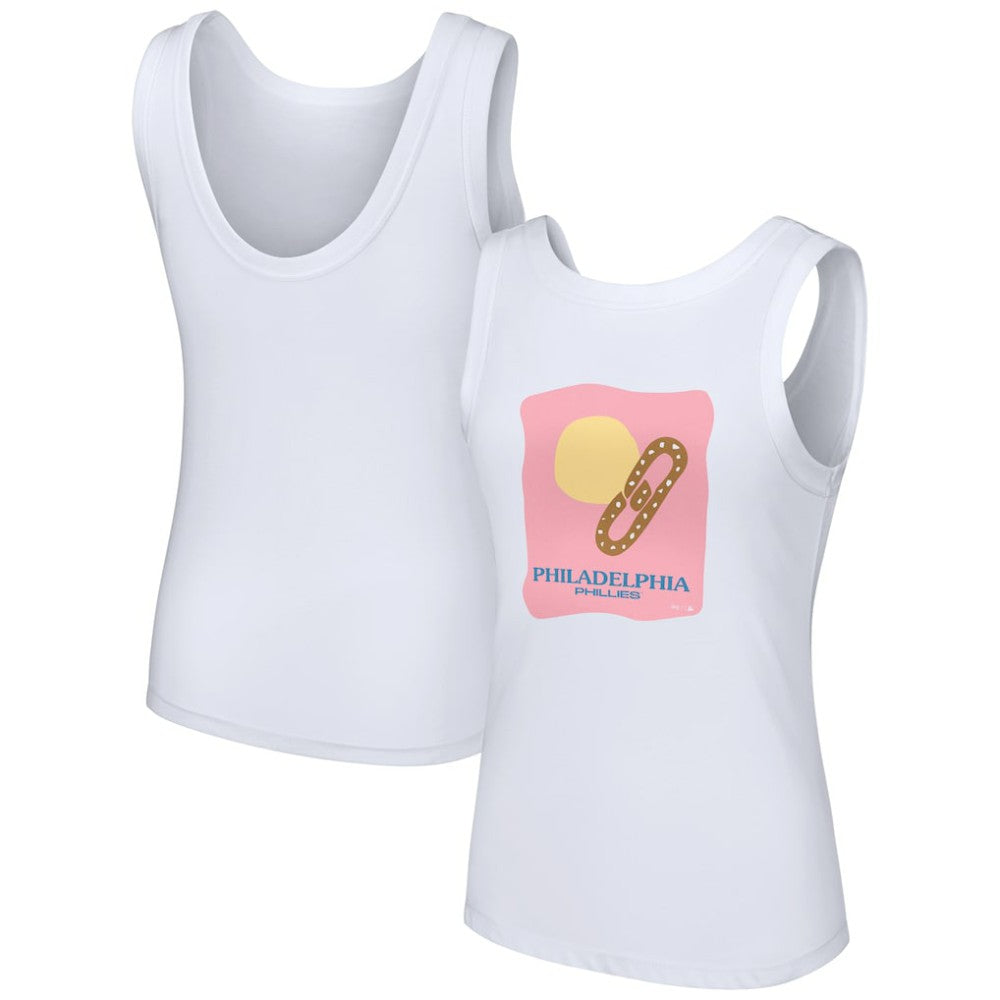 Philadelphia Phillies Lusso Style Women's Lindy Tank Top | MLB New