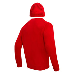 Kansas City Chiefs  Pro Standard Crewneck Pullover Sweater & Cuffed Knit Hat Box Gift Set