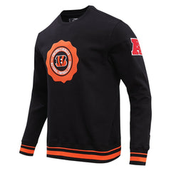 Cincinnati Bengals  Pro Standard Crest Emblem Pullover Sweatshirt
