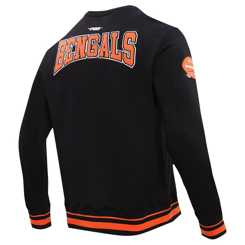 Cincinnati Bengals  Pro Standard Crest Emblem Pullover Sweatshirt