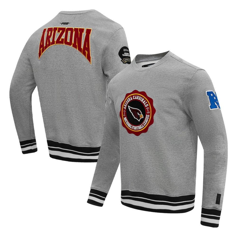 Arizona Cardinals  Pro Standard Crest Emblem Pullover Sweatshirt