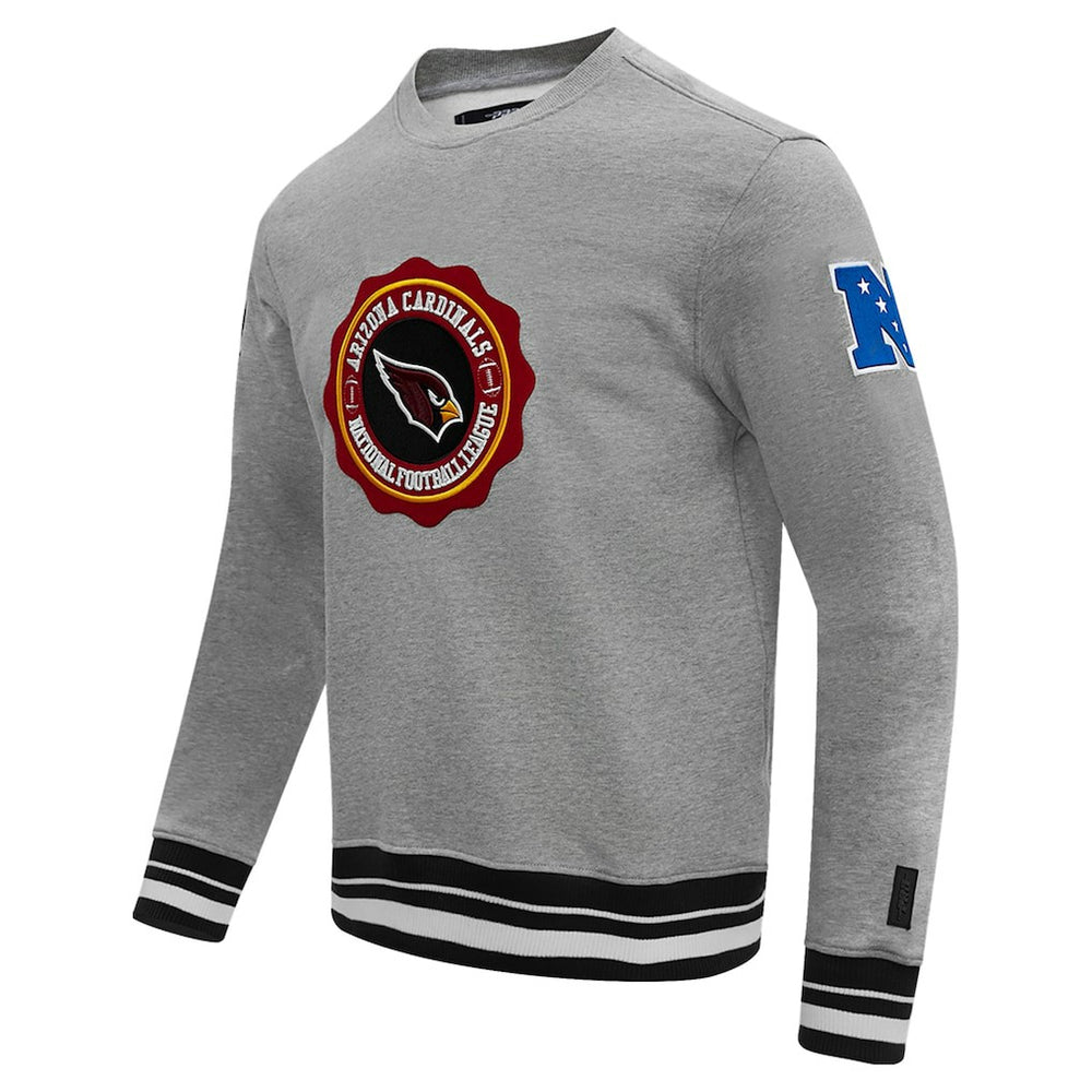 Arizona Cardinals  Pro Standard Crest Emblem Pullover Sweatshirt