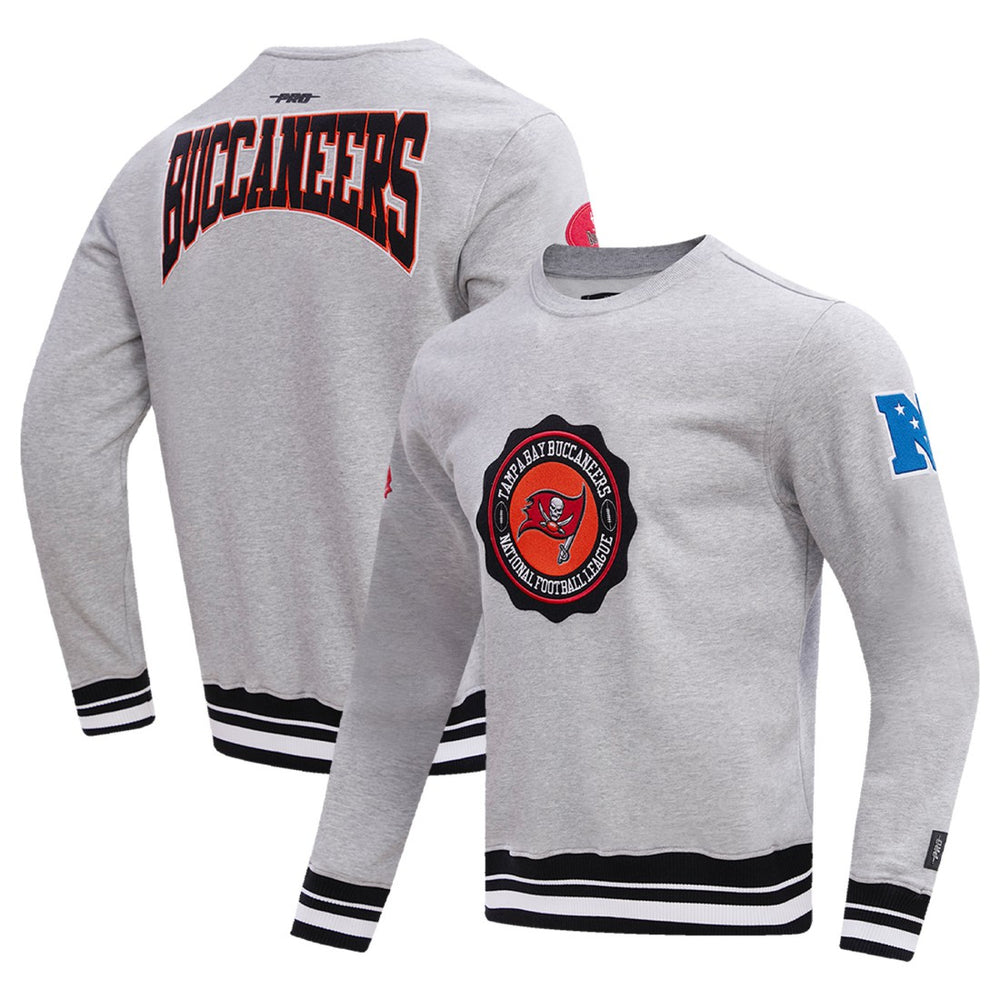 Tampa Bay Buccaneers  Pro Standard Crest Emblem Pullover Sweatshirt