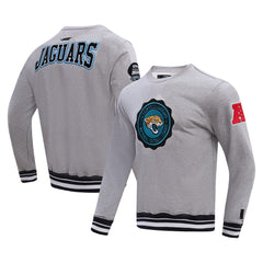 Jacksonville Jaguars  Pro Standard Crest Emblem Pullover Sweatshirt