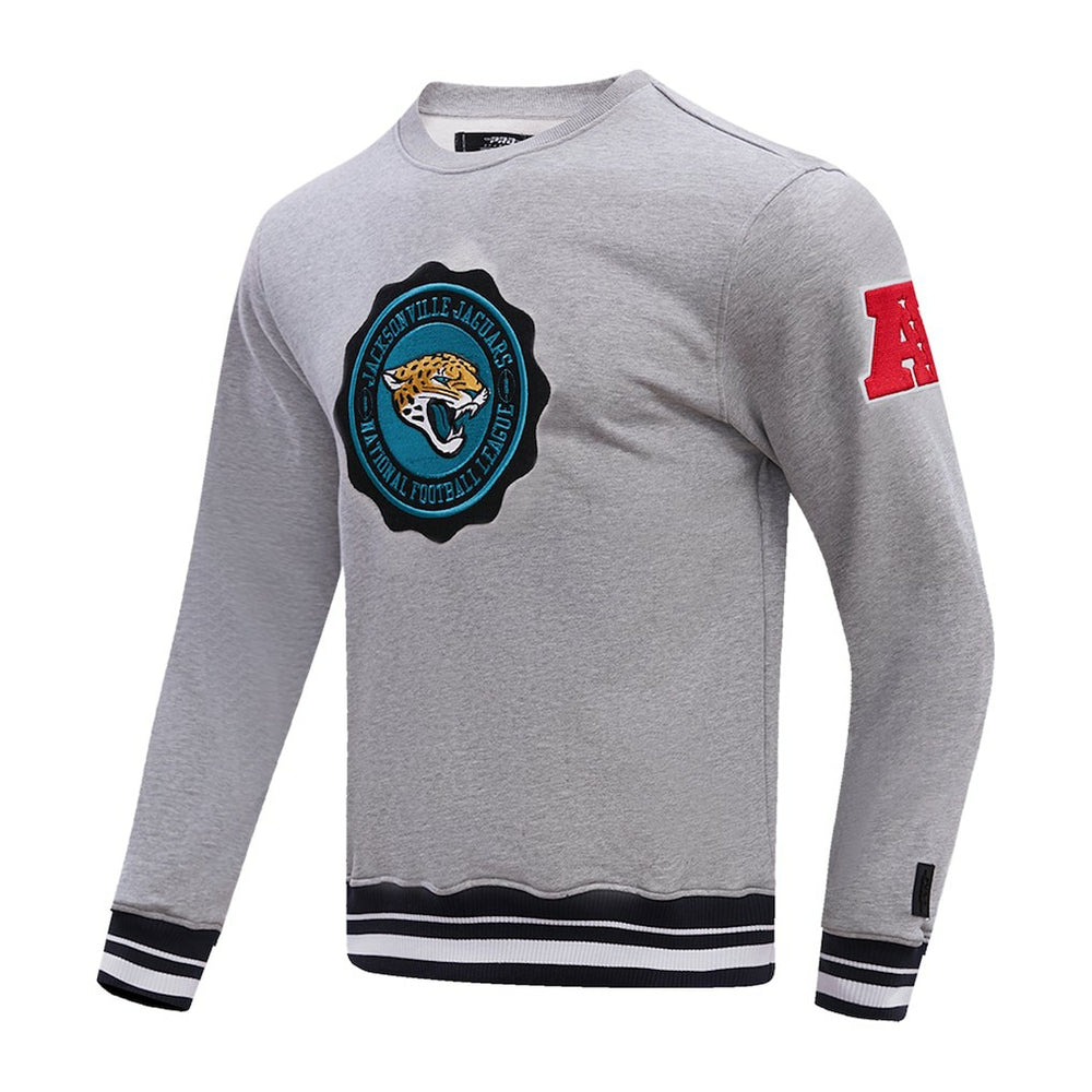 Jacksonville Jaguars  Pro Standard Crest Emblem Pullover Sweatshirt