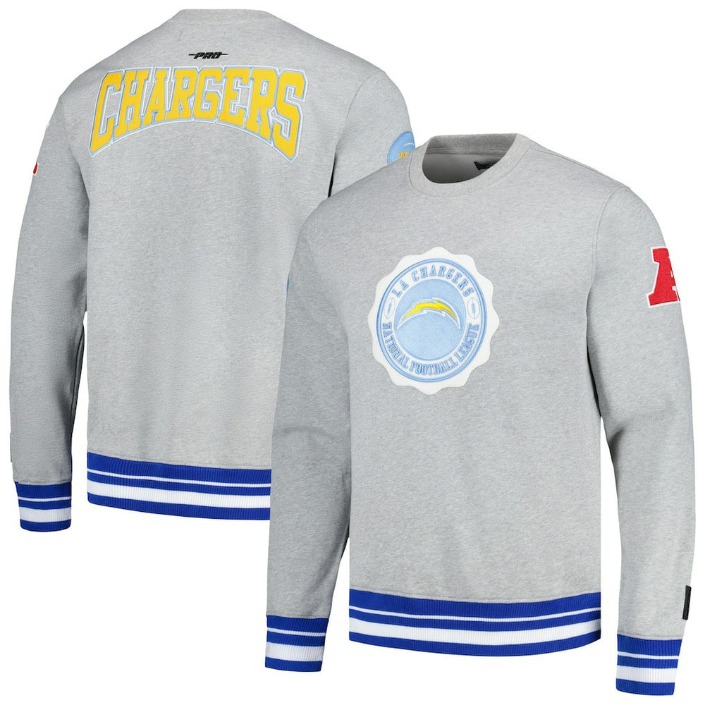 Los Angeles Chargers  Pro Standard Crest Emblem Pullover Sweatshirt